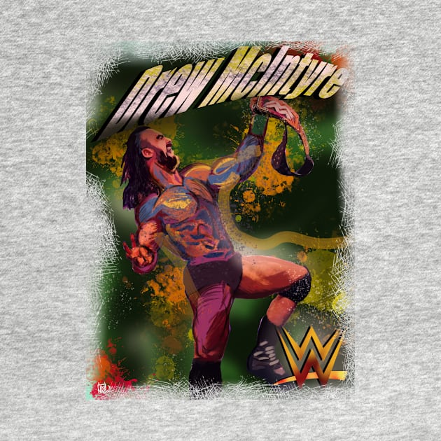 Drew McIntyre by Popoffthepage